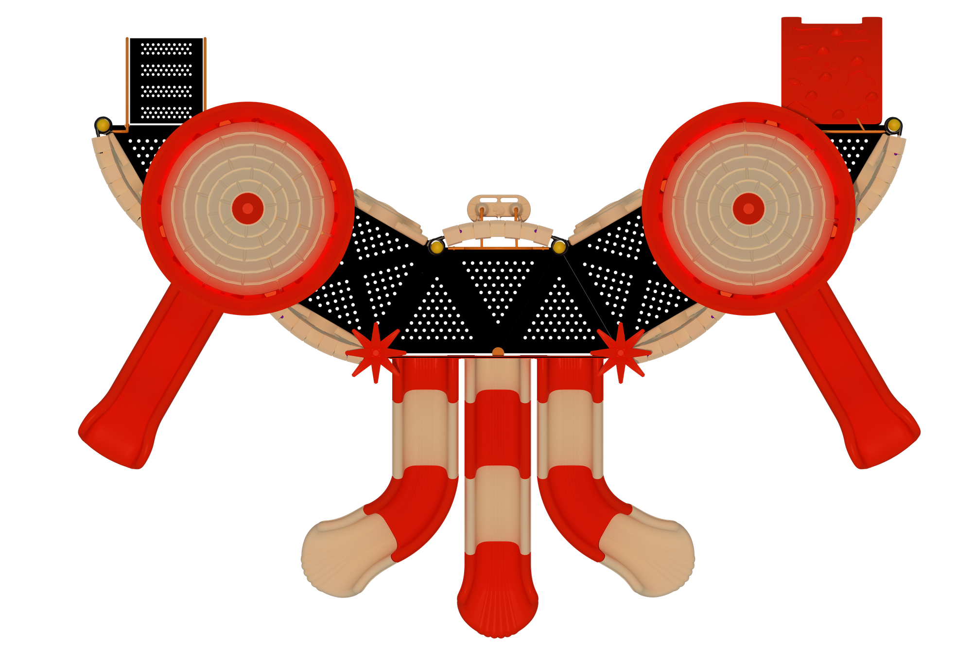 Kale Temalı Oyun Grubu B-200 PRK-204 | Temalı Metal Oyun Grupları | Erse Kent Mobilyaları